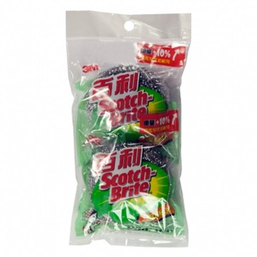 百利 鋼絲球重量包2入裝55g