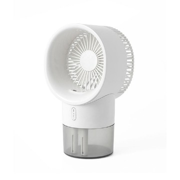 勁涼降溫噴霧加溼桌面風扇 usb供電風扇 usb電風扇 usb噴霧風扇