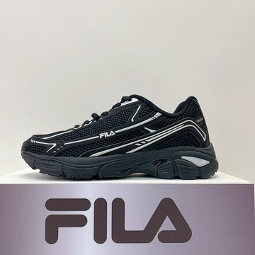 FILA Circuit 女生 黑色 厚底 緩震 運動 慢跑鞋 5-J907A-001