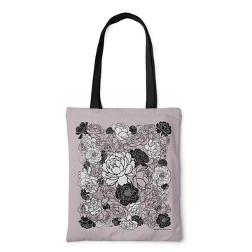 Jardin Des Fontaines 真我綻放法式花卉單肩包 防變色菱形紋布