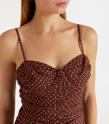 Posse Edie polka-dot maxi dress