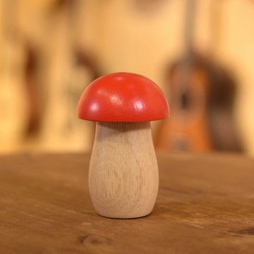 小叮噹的店- ORFF MS004-1 高品質 蘑菇砂筒 單個 沙鈴 奧福樂器 兒童樂器 幼兒樂器