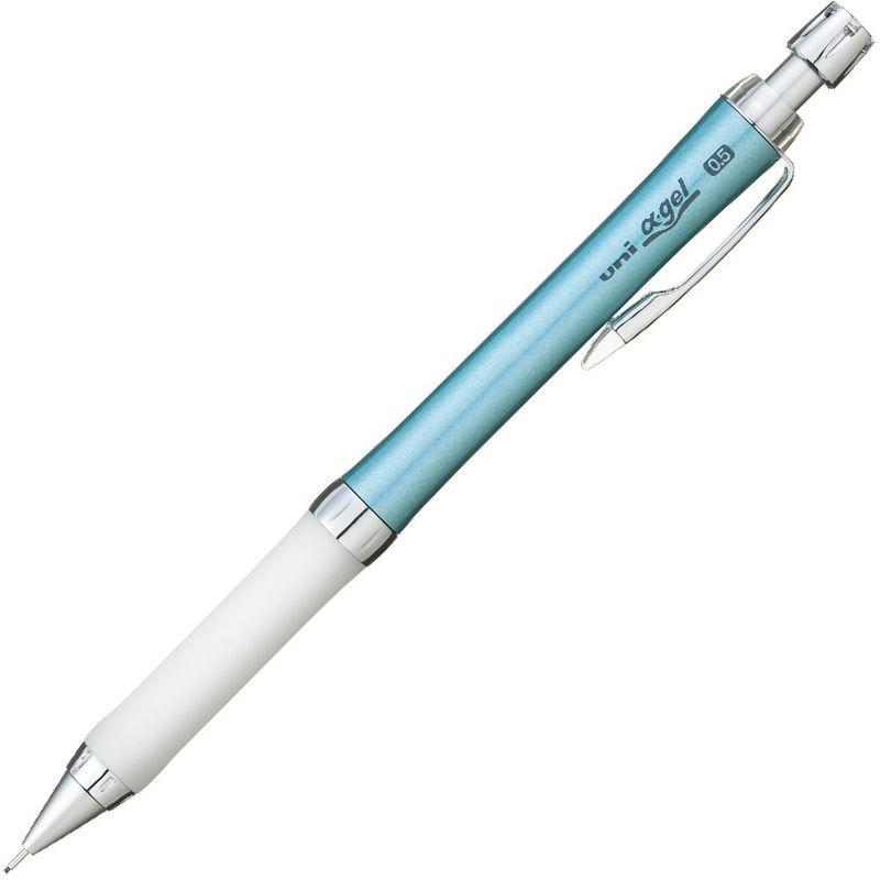 三菱鉛筆 シャープペン ユニアルファゲル スリム 0.5 ターコイズ M5807GG1P.71