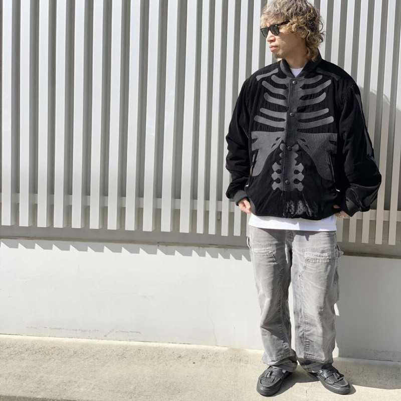 バンソン VANSON 50周年別珍BOMBER JACKET ボンバージャケット
