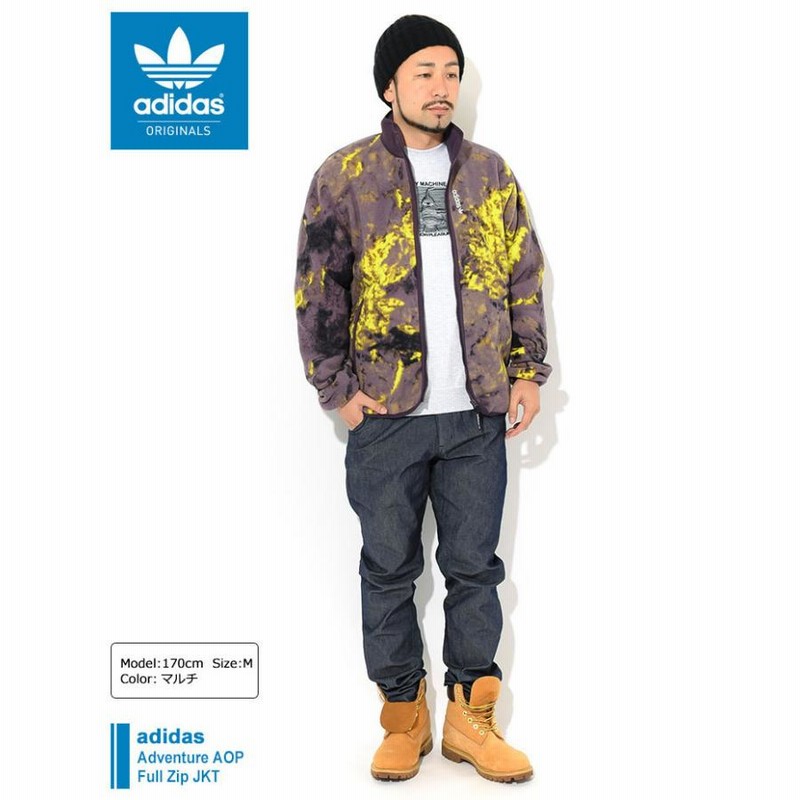 アディダス ジャケット adidas メンズ アドベンチャー AOP フル ジップ