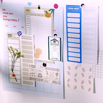 🍋檸檬青🍋 新款現貨特價售完無補趣味標記貼系列索引貼紙4款2張入手帳裝飾素材