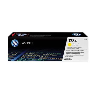 HP CE322A 128A 黃色 原廠碳粉匣