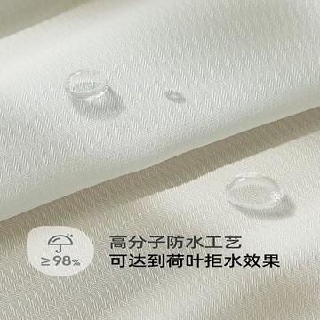 免運 遮陽 戶外防水防曬紗簾透光不透人窗簾室外涼亭露臺半遮光白色防霉窗紗91L公司貨 快速出貨