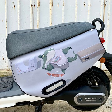 Gogoro 防刮車套 Ai1 Ai3 UR2 鱷魚 滑板 可改背景底色