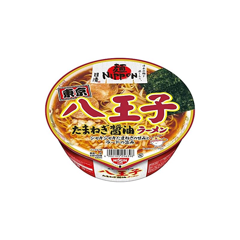 日清 麺NIPPON 八王子たまねぎ醤油ラーメン 112g 12個