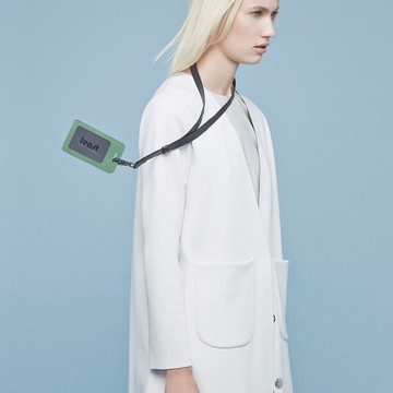 HOLLA CARD HOLDER / 森林綠黑#CUTTINGMAT