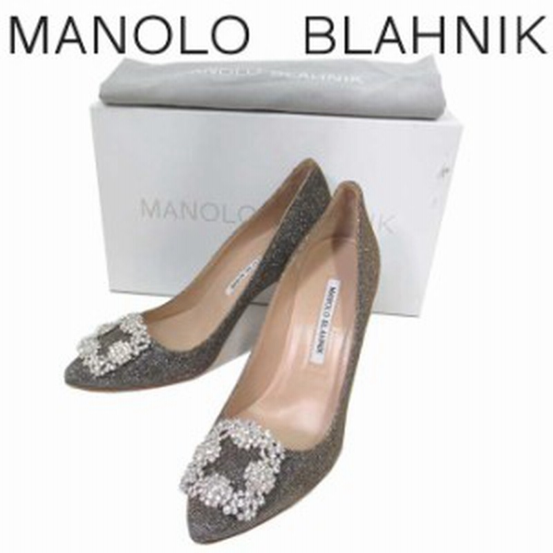 新品　マノロブラニク　定番　ヒール　パンプス　ポインテッドトゥ　スエード　35 MANOLO BLAHNIK / マノロブラニク | スエード ポインテッドトゥ ヒール