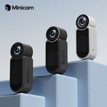 【Minicam 迷你拍】G22 2.7K高清磁吸吸附 D03 運動迷你相機-黑色/白色/金色【墊腳石】