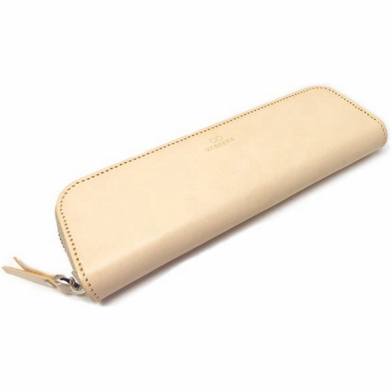 植物タンニン鞣し牛革 白ヌメ革 ラウンドファスナー ペンケース 筆箱 筆入れ シンプル オシャレ 通販 Lineポイント最大0 5 Get Lineショッピング