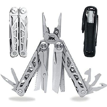 Multitool, 18-in-1 Heavy Duty Multitools Pliers,Survival Tools with Nylon Sheath, Professional Multipurpose Tools for Survival, Hiking, Camping, Explo