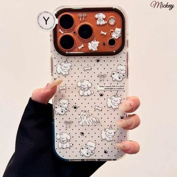 IMD精孔波點動物適用iPhone17/16果凍手機殼13/14爆款12/11P