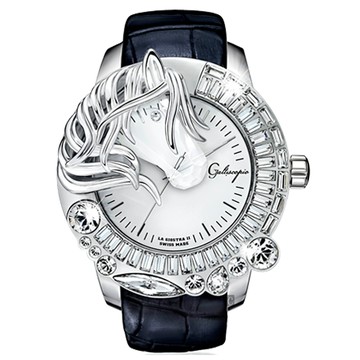 Galtiscopio迦堤  LA GIOSTRA LL 童真木馬二代手錶-黑錶帶 LG2SS001BLS