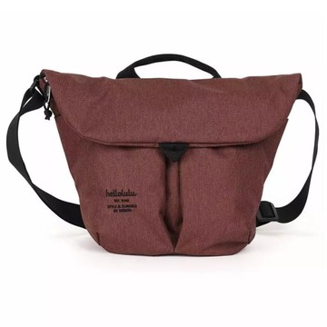 hellolulu北歐系列Kasen輕旅戶外側背包-酒紅