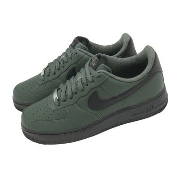 Nike 休閒鞋 Air Force 1 07 男鞋 綠 皮革 AF1 FJ4146-303