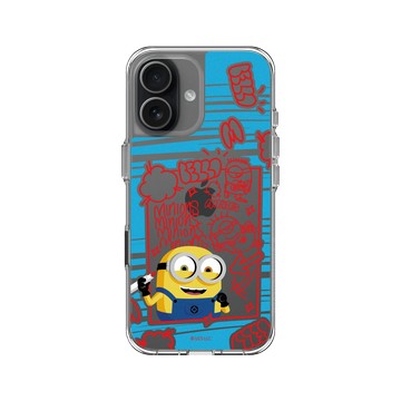 iPhone 17 Clear Case（相機按鈕） 透明 - Minions - Minions - Bob draws