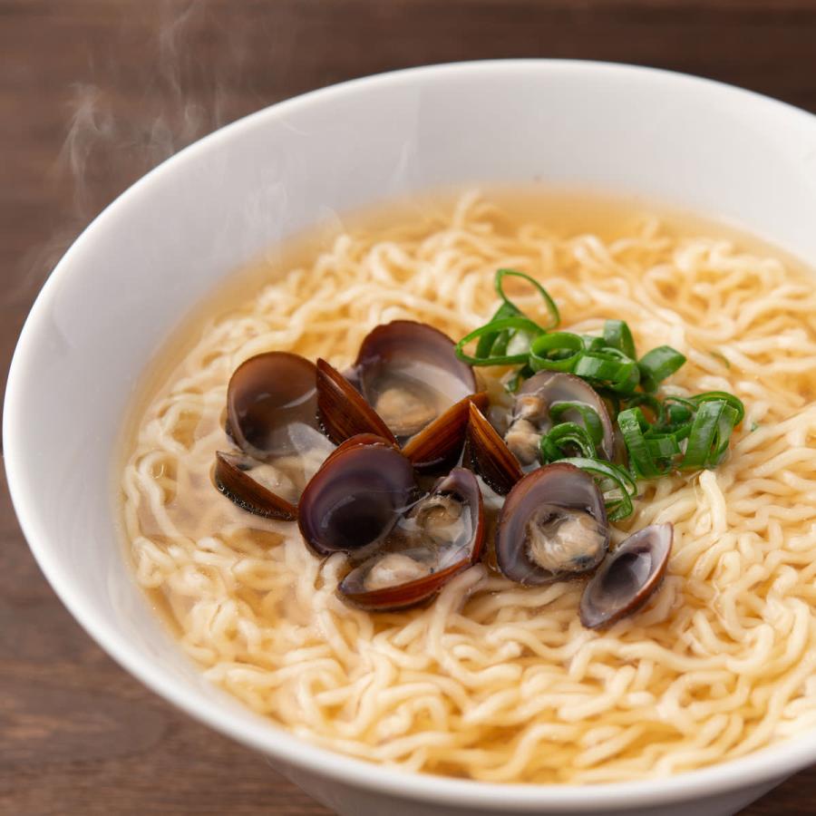 小川原湖のしじみラーメン ラーメン 取り寄せ 生麺 青森 塩ラーメン