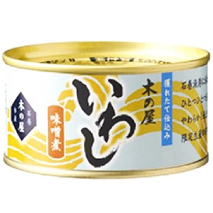 いわし 味噌煮  １缶 固形量 120ｇ 総量 170ｇ