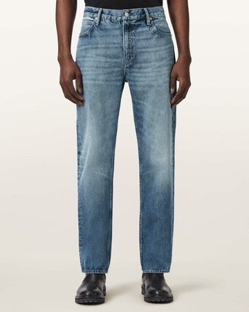 REID 中腰直筒牛仔褲