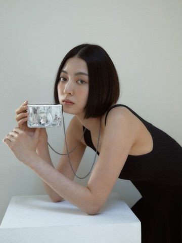 Wallet Mini Bag_Silver