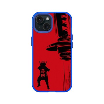 iPhone 15 Clear 激光藍 - Assassin's Creed - Assassin's Creed® Shadows - Yasuke silhouette