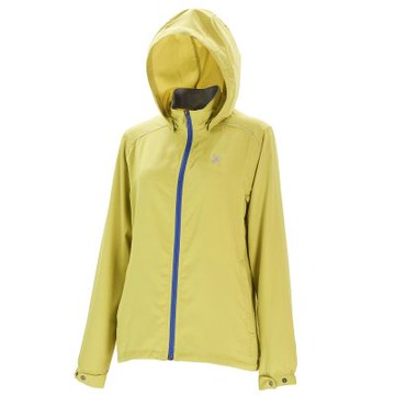 【WILDLAND荒野】女彈性抗UV輕薄外套芥末黃