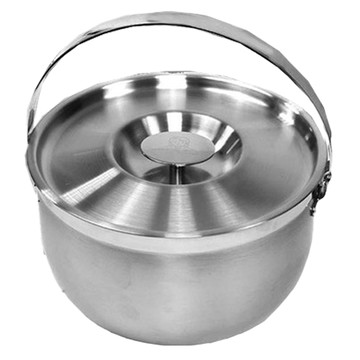 Beatrice 碧翠絲 電磁爐適用 頂級316不鏽鋼多功能調理鍋 附提把 + 蓋  極厚1mm 台灣製造  16cm  T-ANO-0023-M  1個