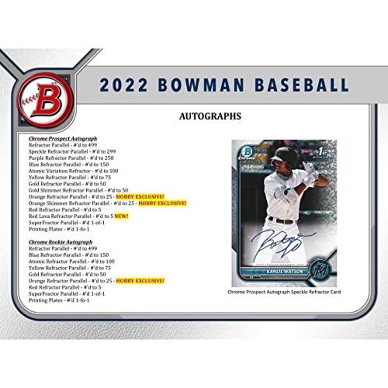 MLB 2022 Bowman Baseball Mega Box ボウマン ベースボール メガ