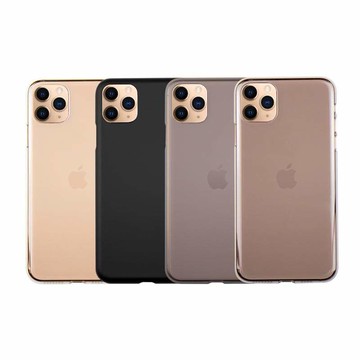 Air Jacket系列 iPhone 11 Pro Max 手機殼 純黑 Rubberized Black