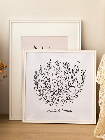 掛墻擺臺實木質洗照片做成相框6寸8寸兒童照打印定制框架掛墻擺件