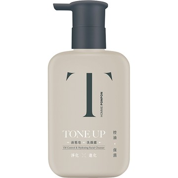 澎澎MAN TONE UP-液態皂洗顏露-控油保濕