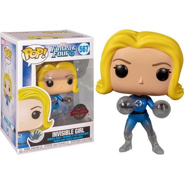 FUNKO POP 567 漫威 驚奇四超人 驚奇4超人 隱形女 INVISIBLE WOMAN 公仔 收藏 限定版