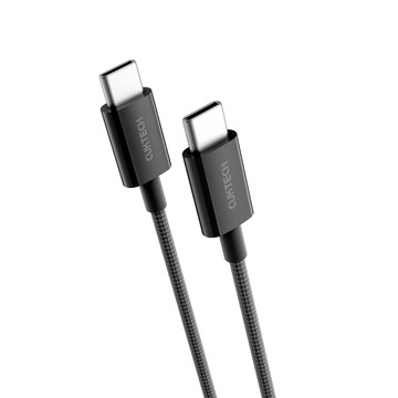 CUKTECH 酷態科 60WType-C轉Type-C 3A 1.5M 傳輸線 充電線 編織數據線 (CTC315P)