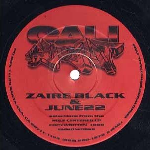 ZAIRE BLACK  JUNE22 CALI BUILT   AD-77 12" US 1999年リリース