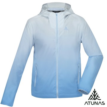 【ATUNAS 歐都納】男款ALL LOVE再生蚊瘋不動外套A6GA2513MR漸層藍