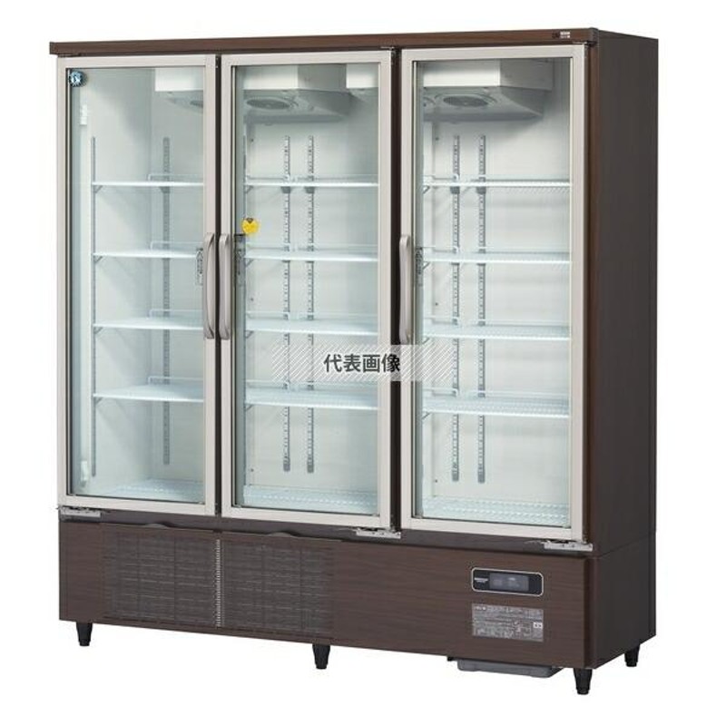 ホシザキ(HOSHIZAKI) リーチイン冷凍ショーケース USF-180A3-B 内容:1174L 2電源必要 幅:1800mm[個人宅配不可]  LINEショッピング