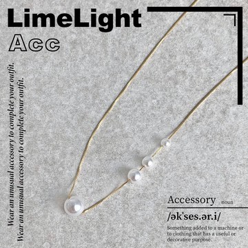 ☆LimeLight☆ 小姊姊飾品 巴洛克 珍珠 串珠 飾品 頸鍊 鎖骨鍊 飾品 項鍊 27
