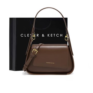 官網小c&k包包女2025新款小眾洋氣腋下包高級感復古單肩斜挎包