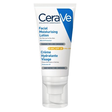 CeraVe 適樂膚 溫和清爽保濕防曬乳 SPF30  52ml  1個