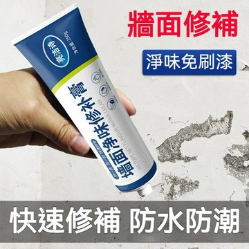 台灣出貨🔥淨味補牆膏 白色牆面修補膏 防黴釘眼 修復淨味 環保牆面修補膏 牆面淨味修補膏 防水防潮膩子膏 補牆膏塗料漆