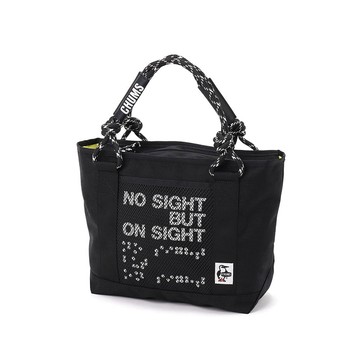 CHUMS 25 Monkey Magic Mesh Pocket Zip Tote Bag托特包 黑色