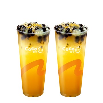 【CoCo都可】 百香雙響炮(大)(2杯1組)好禮即享券