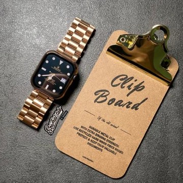 適用iwatch9金屬鋼高級感表帶保護殼電光全包SE鋼化膜applewatch8