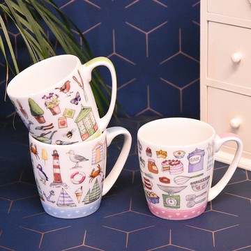 Churchill | Queens 精瓷馬克杯 樂活人生系列 300ml 全5種