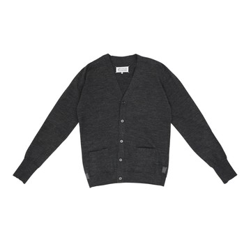 Maison Margiela M 羊毛混紡 V領針織開襟衫