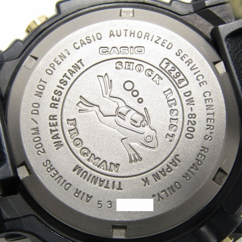 CASIO G-SHOCK G-ショック DW-8200 FROGMAN フロッグマン